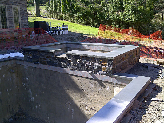 Raysco - Pool Under Construction